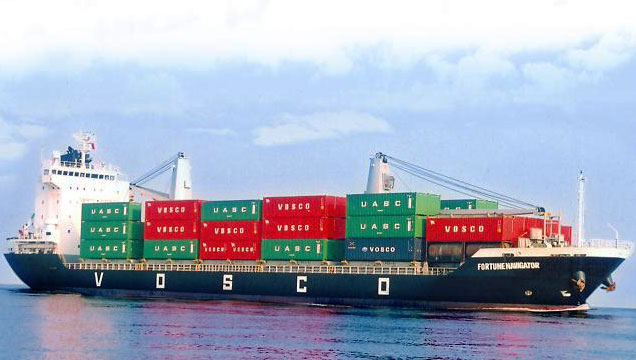 Lịch tàu Container của Vosco cập nhật ngày 24/08/2018